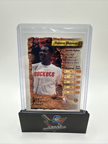 1994 Topps Midwest's Finest Hakeem Olajuwon #115