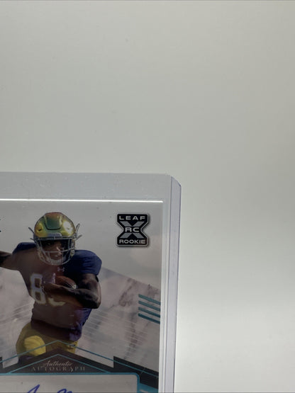 2021 LEAF ULTIMATE DRAFT JAVON MCKINLEY ROOKIE/RC AUTO #18/35
