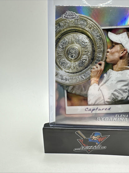 2024 Topps Chrome Tennis Captured ELENA RYBANKINA #CTD-ER