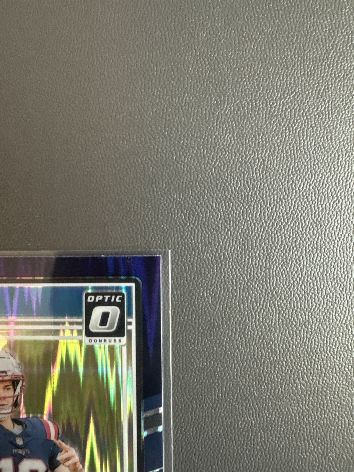2024 Panini Donruss Optic - Rated Rookie Drake Maye (RC) #229, Purple Shock 