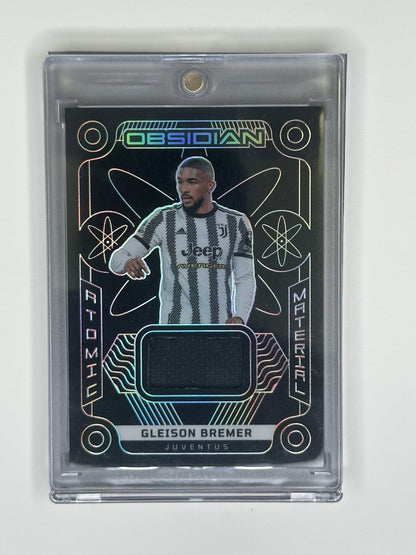 2022-23 Panini Obsidian Gleison Bremer Atomic Material Relic 036/199