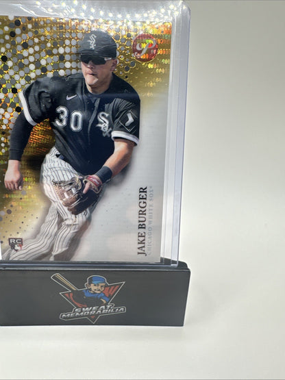 2022 Topps Pristine Gold Refractors #205 Jake Burger White Sox 28/50