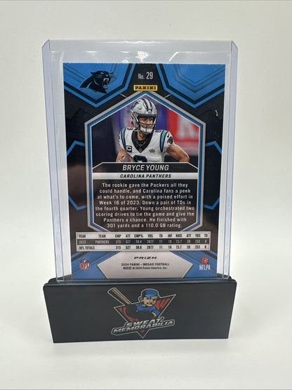 2024 Panini Mosaic #29 Bryce Young Silver Silver Prizm
