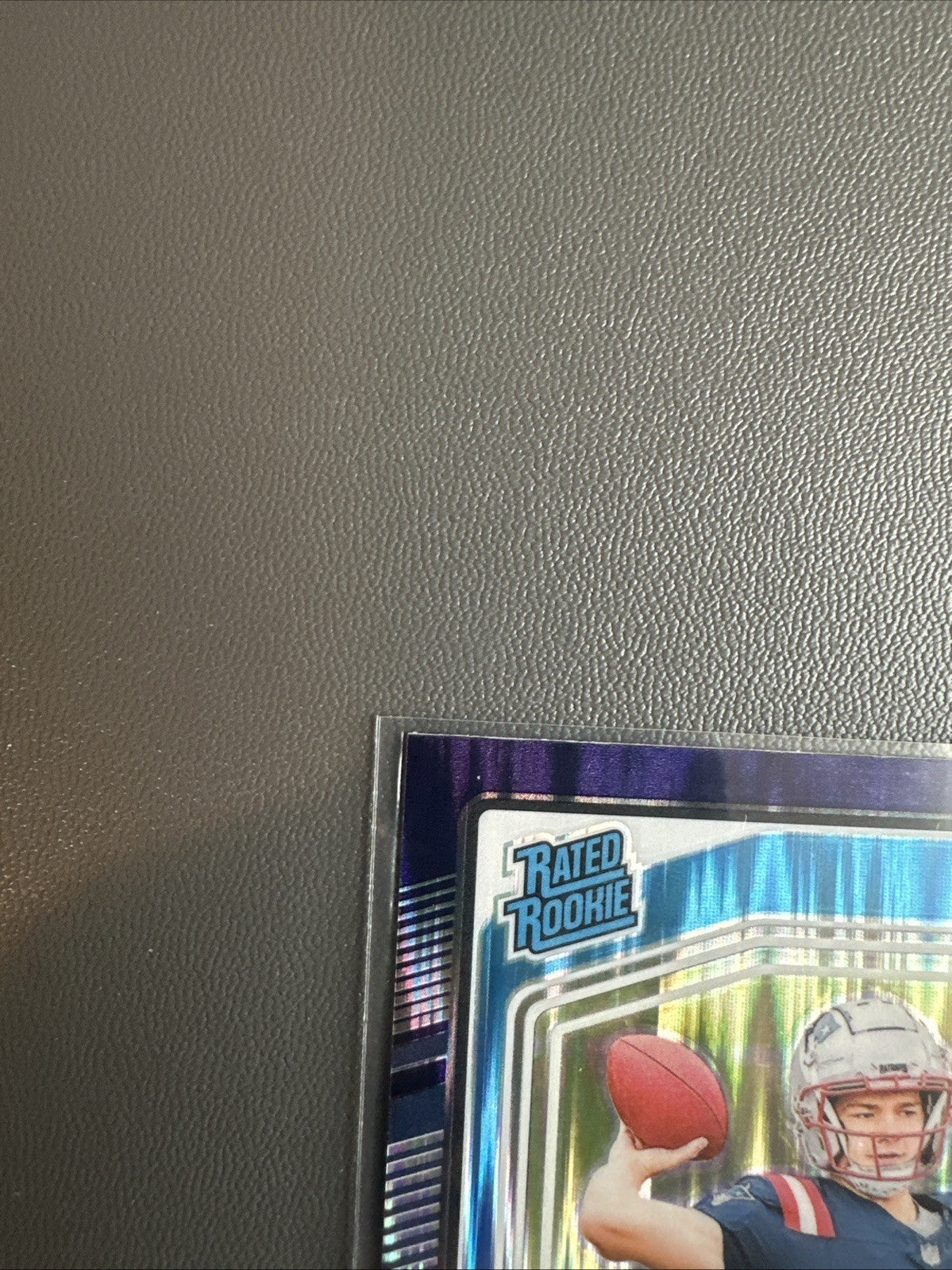 2024 Panini Donruss Optic - Rated Rookie Drake Maye (RC) #229, Purple Shock 