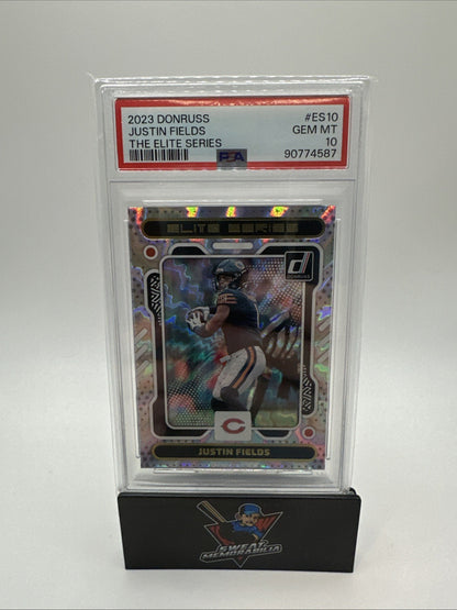 2023 Panini Donruss - The Elite Series Justin Fields #ES-10 PSA 10