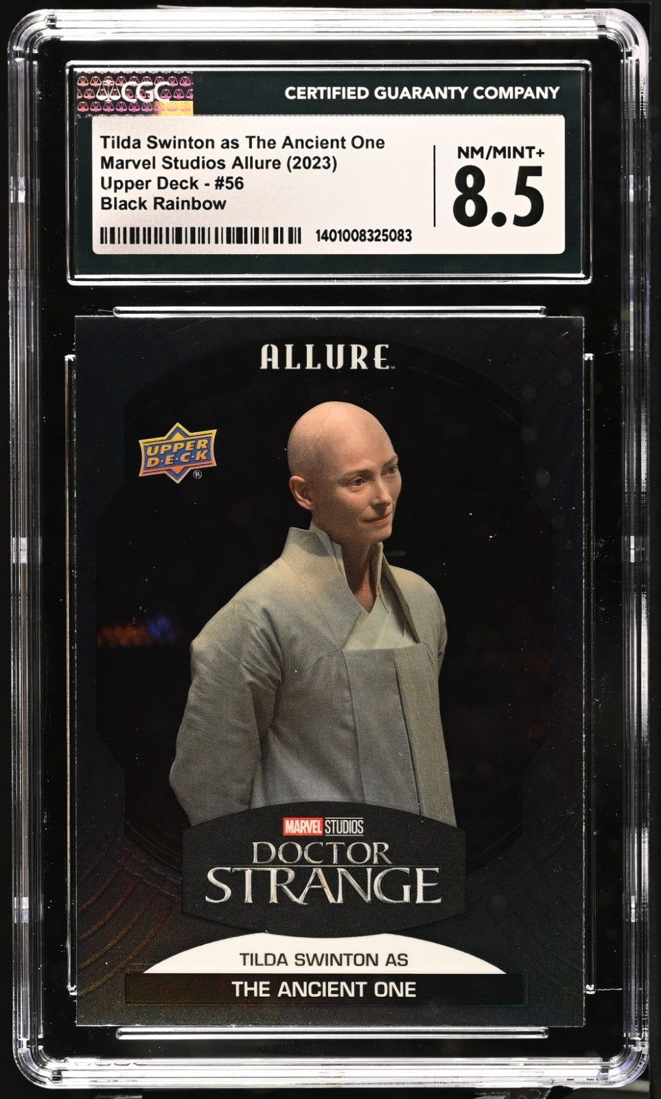 THE ANCIENT ONE 2022 Marvel Allure Black Rainbow - TILDA SWINTON CGC 8.5
