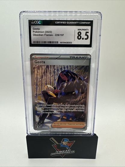 Pokémon 2023 Geeta 226/197 Holo Special Illustration Rare CGC 8.5