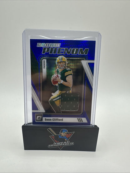 2023 Panini Donruss Optic SEAN CLIFFORD RC Rookie Phenom Patch #RP-SC Packers