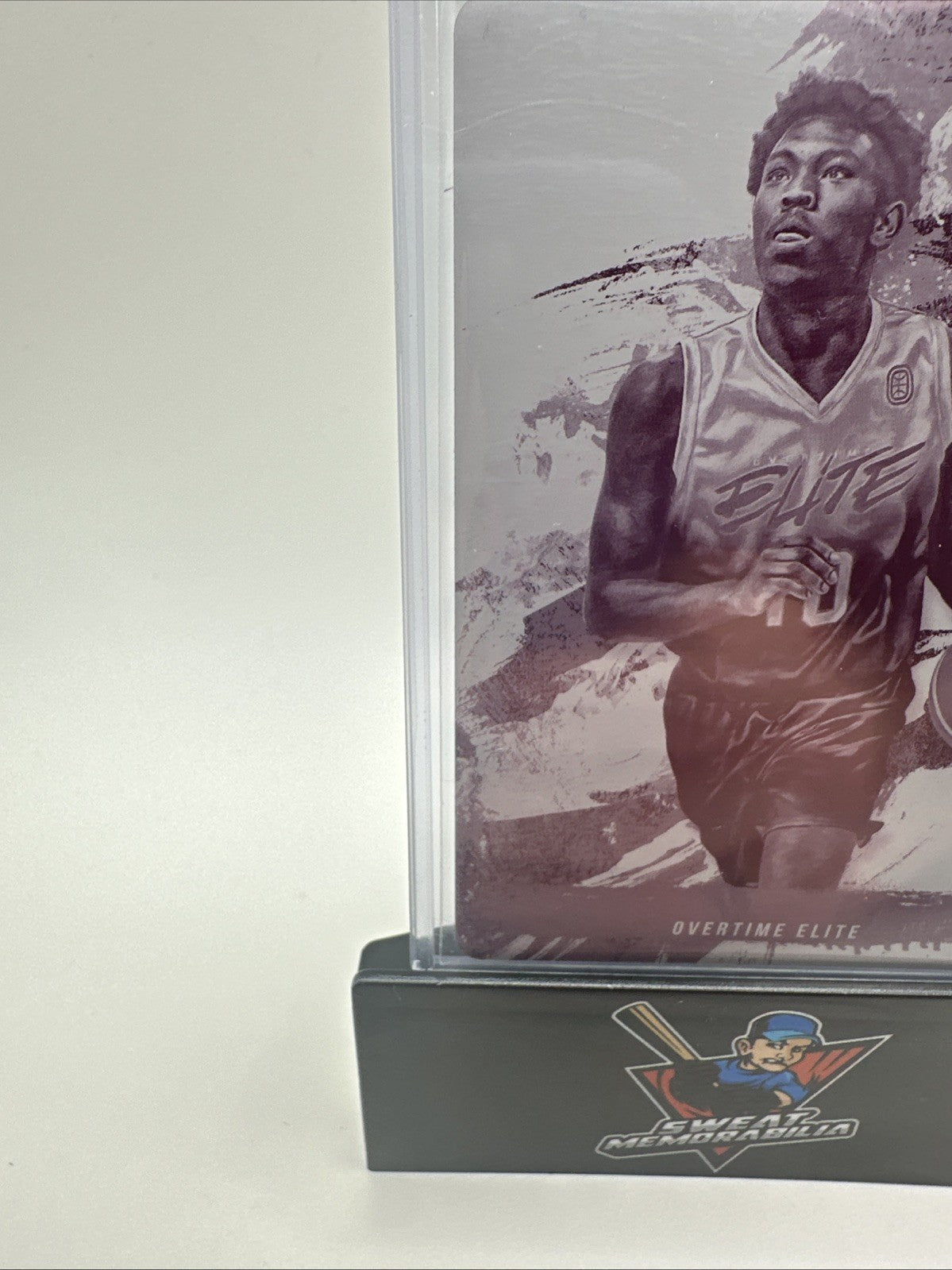 2021-22 Topps Inception OTE Overtime Printing Plate