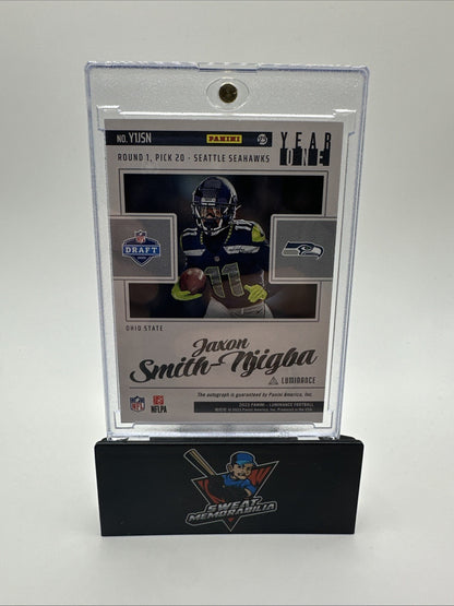 2023 Luminance RC Football Jaxon Smith-Njigba Auto Rookie Y1-JSN RC Seahawks