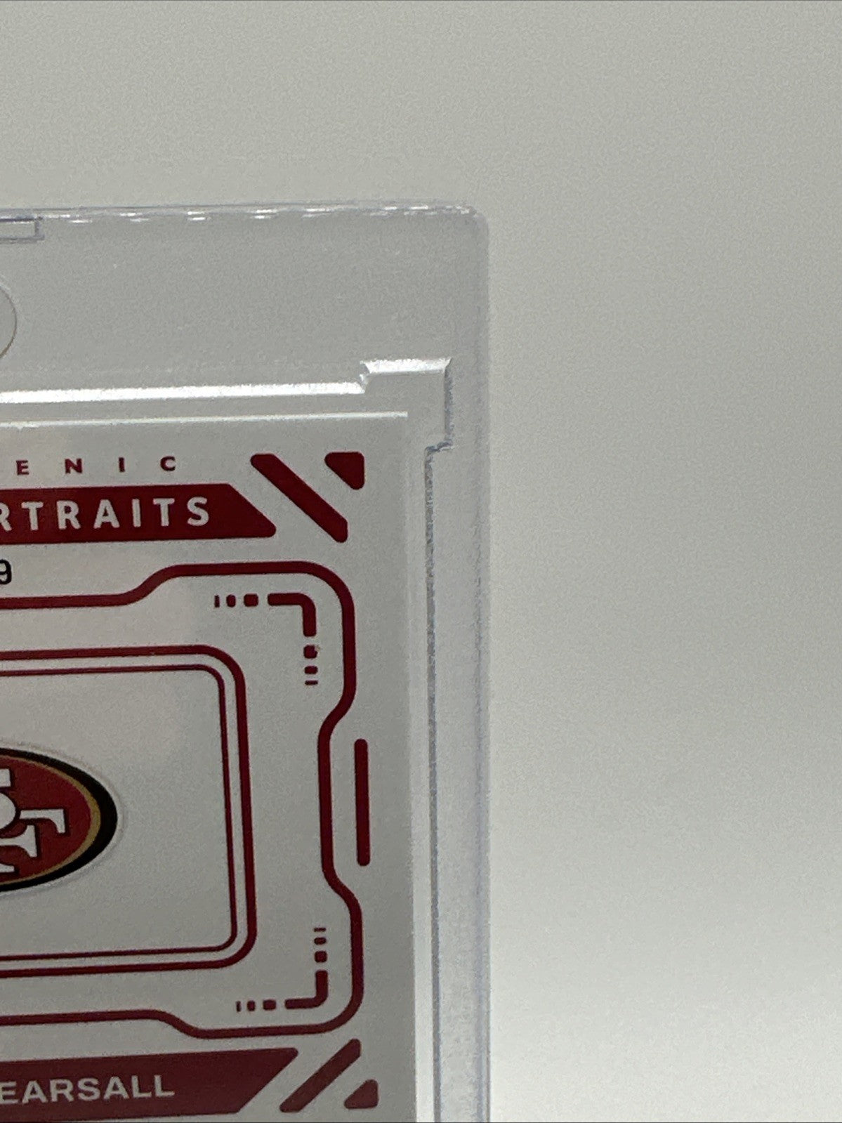 2024 Panini Photogenic Football, RC Ricky Pearsall, Rookie Portrait /49 49’s
