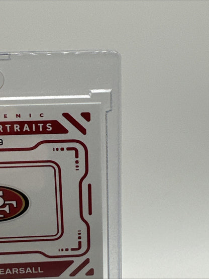 2024 Panini Photogenic Football, RC Ricky Pearsall, Rookie Portrait /49 49’s