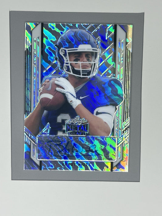 2021 Leaf Metal Draft Brady White Silver Wave 55/60 Auto RC