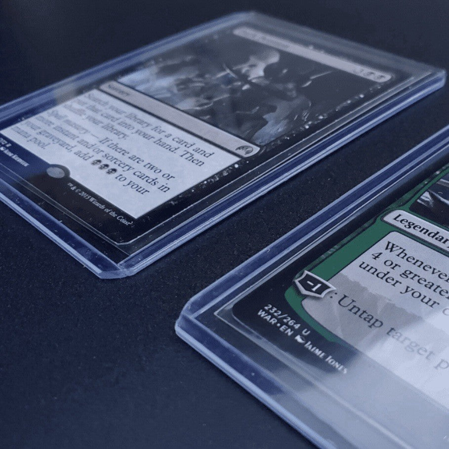 Cardboard Gold 20 Point 3x4 Standard Top Loader Trading Card Holder - 25 ct Pack