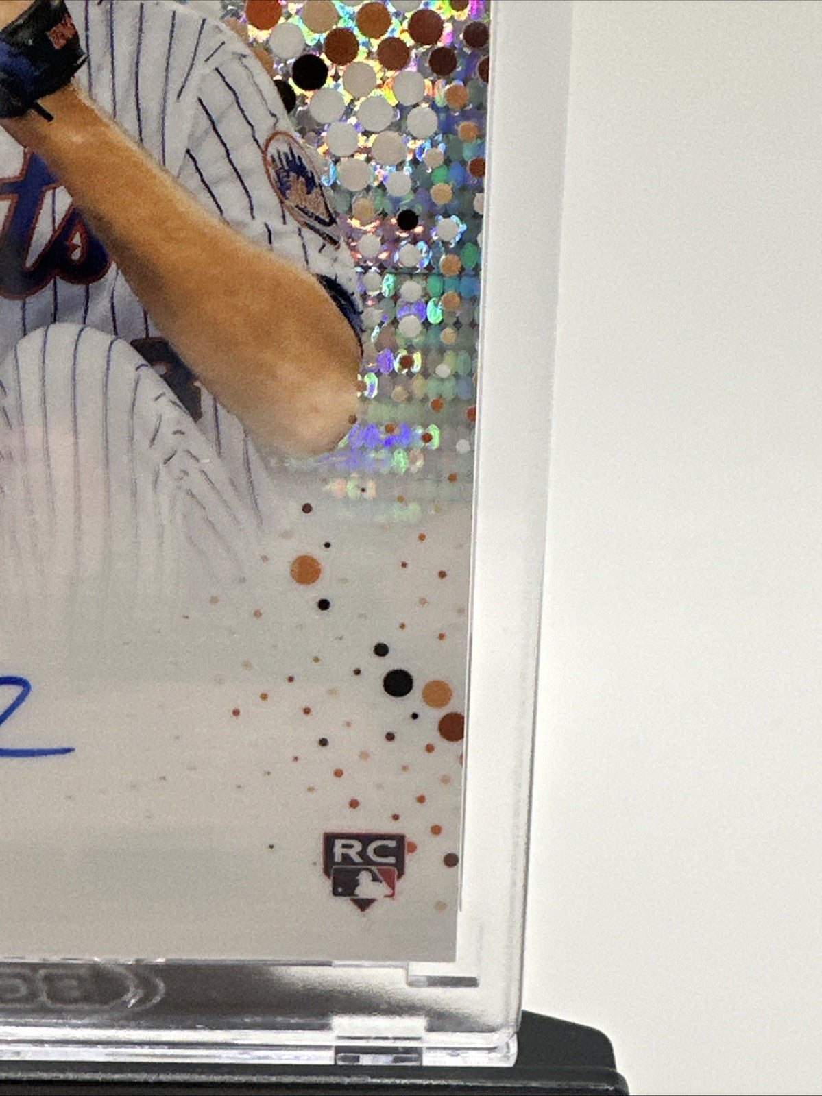 2022 Topps Pristine Tylor Megill Gold Encased RC Rookie Auto /99 New York Mets