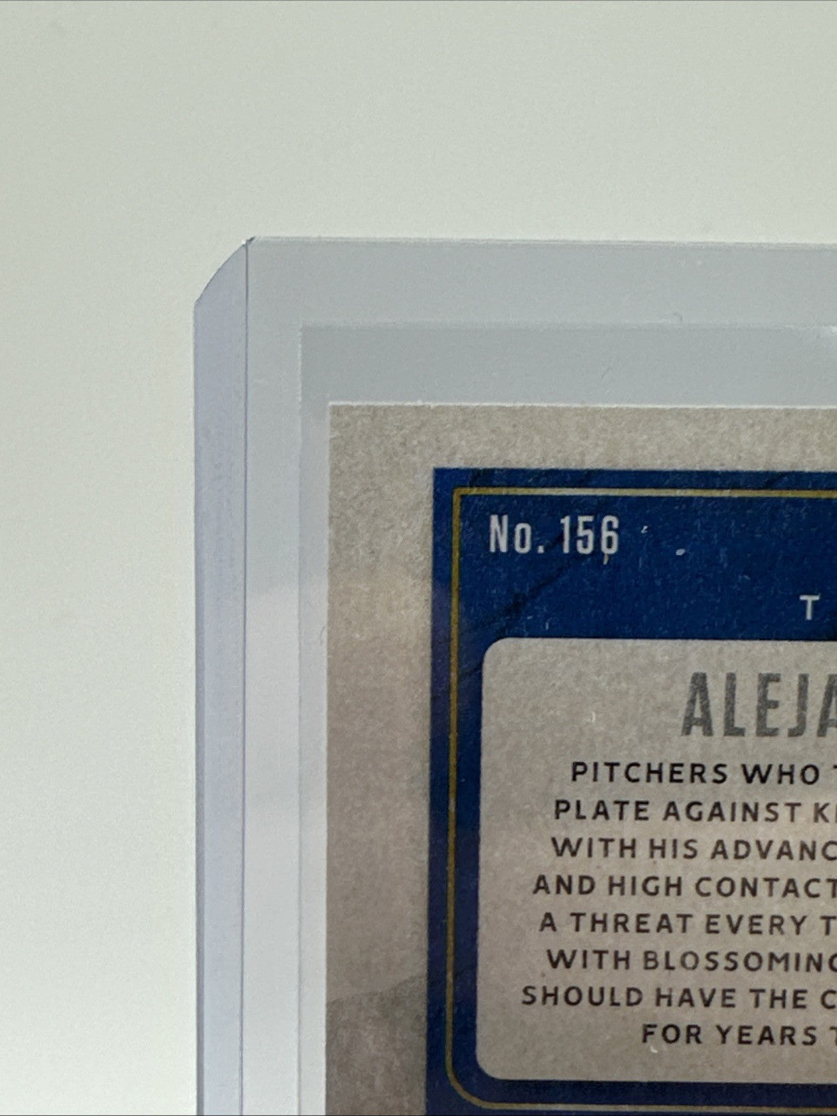 2021 Diamond Kings Alejandro Kirk Litho Proof #156 06/25