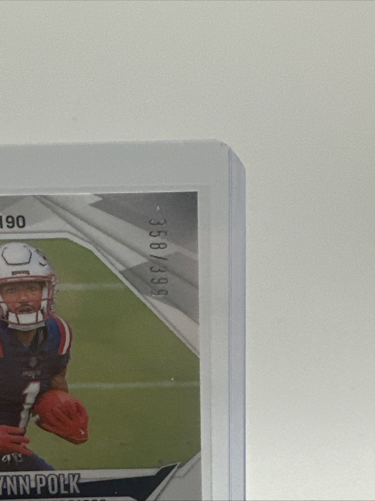 2024 Phoenix Ja'Lynn Polk Phoenix Parallel #190 /399 RC New England Patriots