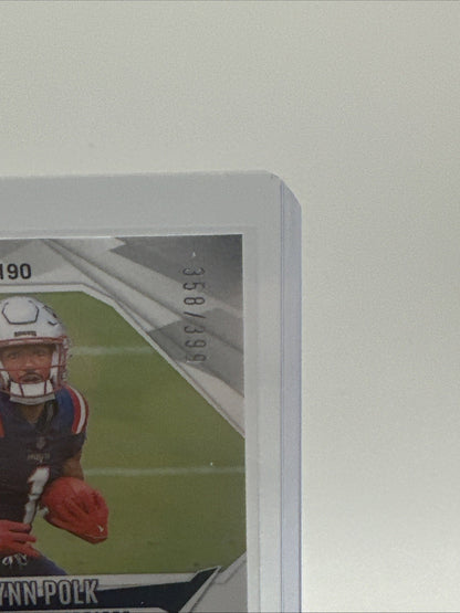 2024 Phoenix Ja'Lynn Polk Phoenix Parallel #190 /399 RC New England Patriots