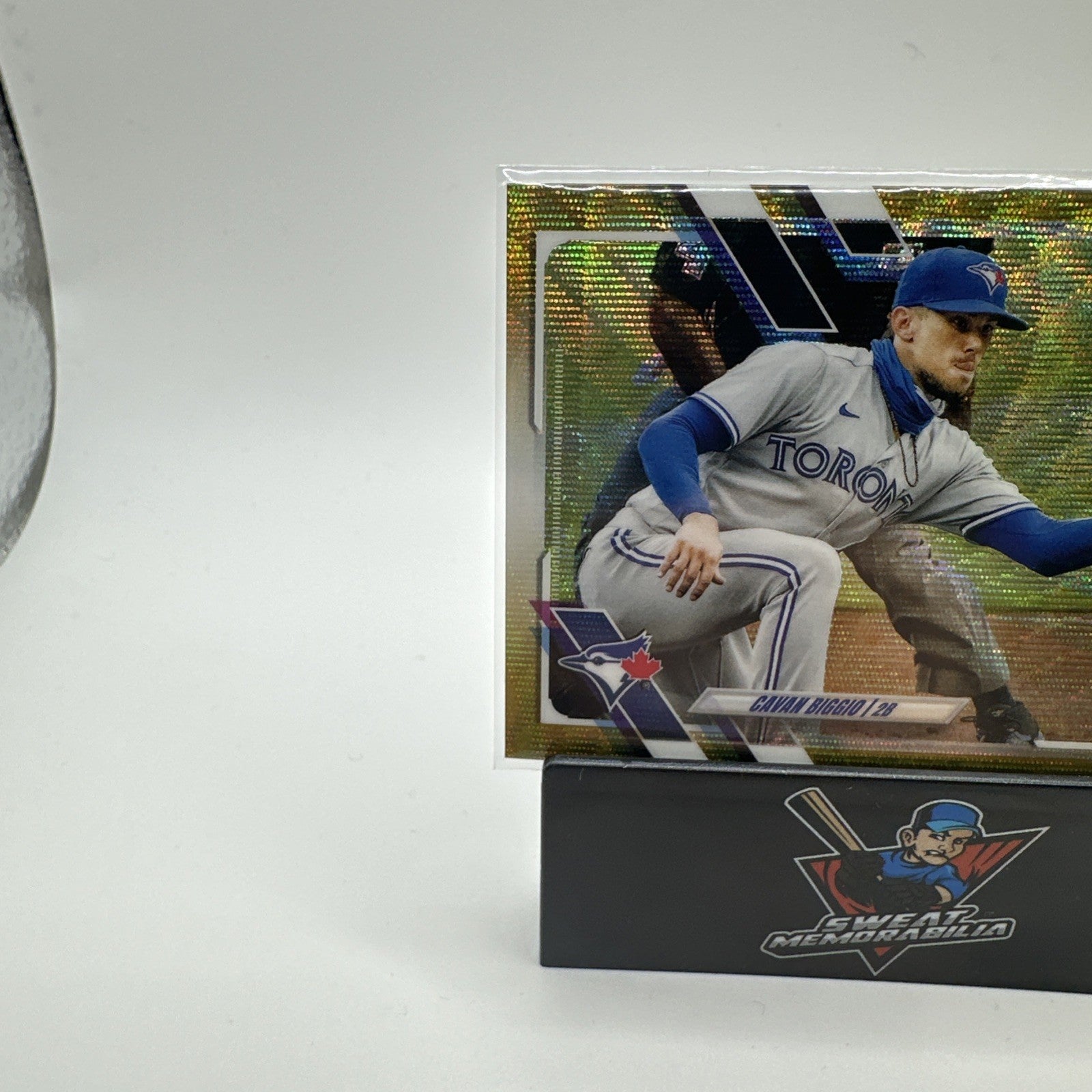 2021 Topps Chrome Gold Wave Refractor 35/50 Cavan Biggio #128) Blue Jays