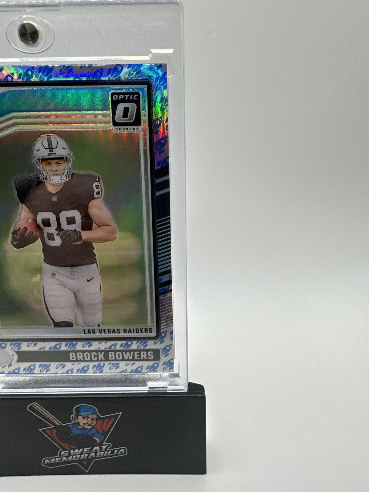 2024 Panini Optic Brock Bowers Rocket Emoji