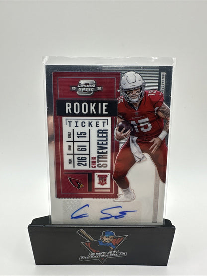 Chris Sreveler 2020 Panini Contenders Optic Auto #205
