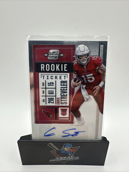 Chris Sreveler 2020 Panini Contenders Optic Auto #205