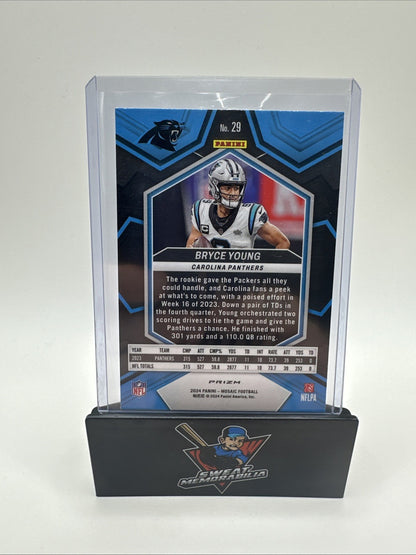 2024 Panini Mosaic #29 Bryce Young Silver Silver Prizm