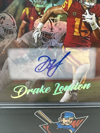 2022 Drake London Panini Luminance Rookie Auto 25/100