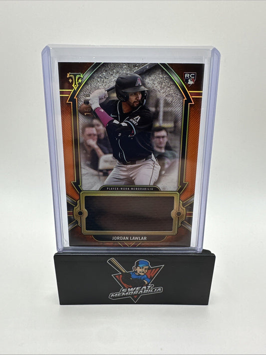 2024 Topps Triple Threads- Jordan Lawler- Single Jumbo Relic Rookie Card /18