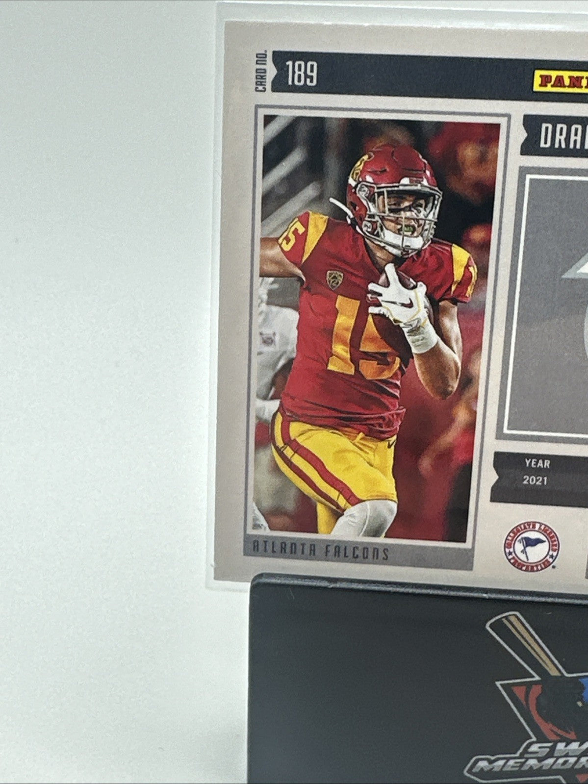 2022 Drake London Panini Luminance Rookie Auto 25/100