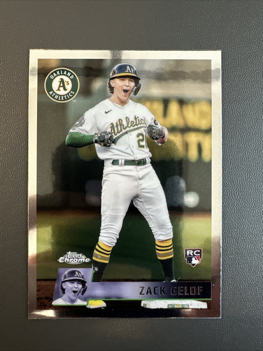 2024 Topps Chrome X Lids Zack Gelof Rookie RC #36