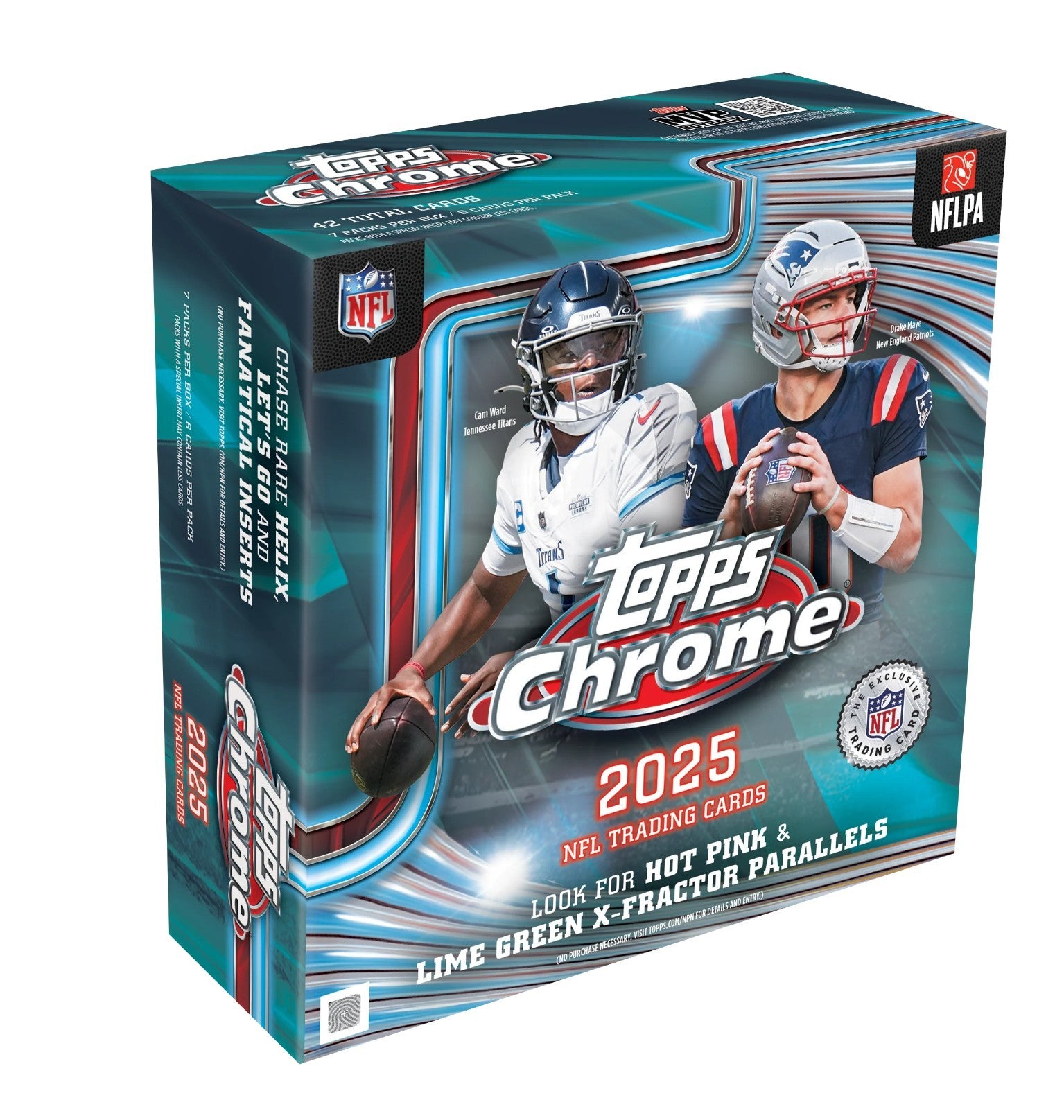 2025 Topps Chrome® Football - Mega Box