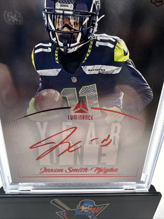 2023 Luminance RC Football Jaxon Smith-Njigba Auto Rookie Y1-JSN RC Seahawks