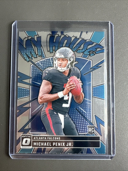 2024 Optic Michael Penix Jr Rookie MY HOUSE RC #7 Atlanta Falcons