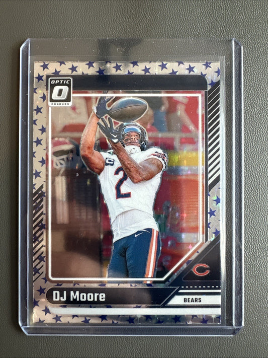 DJ Moore, Stars #36 - 2024 Panini Donruss Optic