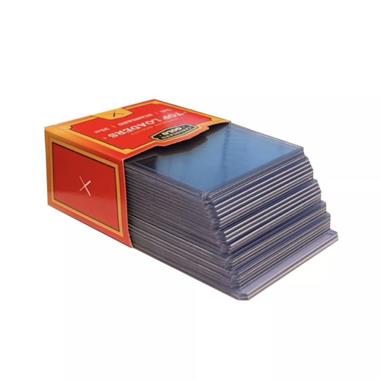 Cardboard Gold 20 Point 3x4 Standard Top Loader Trading Card Holder - 25 ct Pack