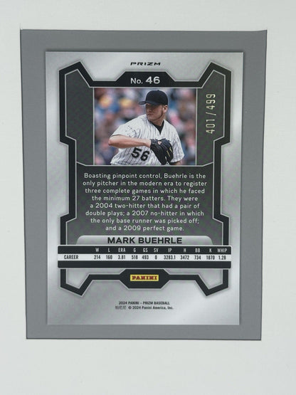 2024 Panini Prizm Mark Buehrle Silver Prizm 401/499 #46
