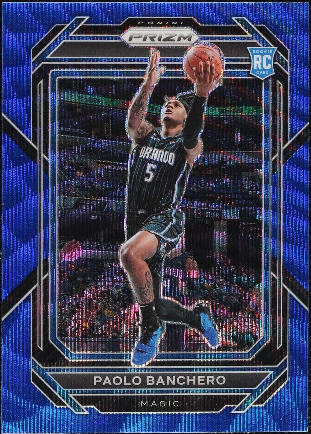 2022-23 Panini Photogenic - Paolo Banchero #1 Blue Prizm (RC) 11/25
