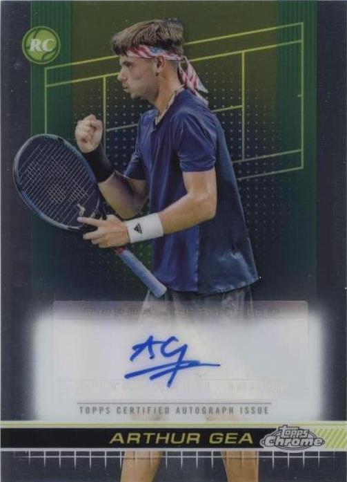 2024 Topps Chrome - Autographs I Arthur Gea #TCA-AGA (AU)