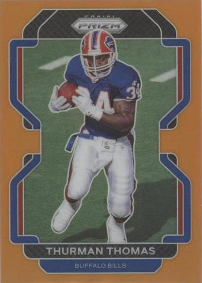 2021 Panini Prizm - Thurman Thomas #123 Checker Prizm